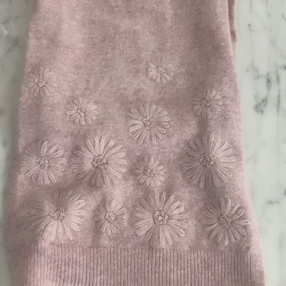 Joie NWTs 💯 pure Cashmere Floral Scarf - Picture 4 of 5